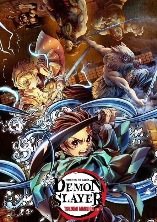Demon Slayer: Kimetsu no Yaiba - Tsuzumi Mansion Arc (2022) poster
