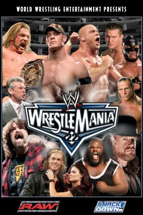 WWE WrestleMania 22 (2006) poster