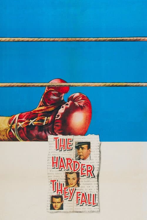 The Harder They Fall (1956) poster