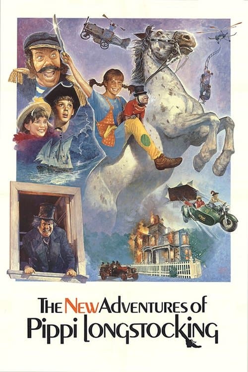 The New Adventures of Pippi Longstocking (1988) poster