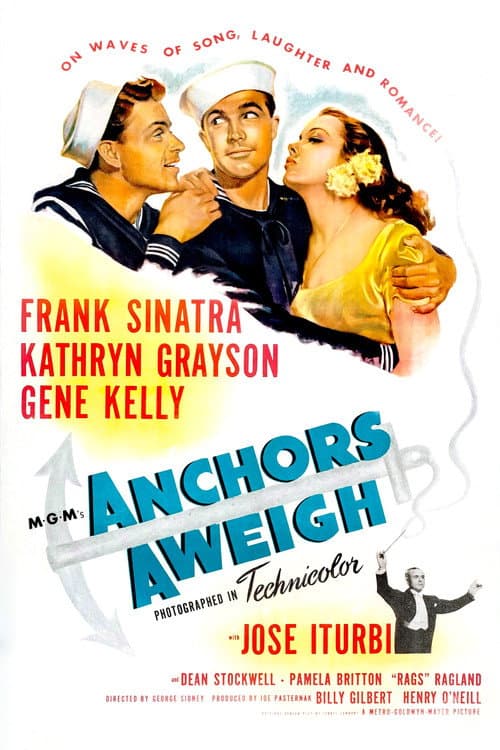 Anchors Aweigh (1945) poster