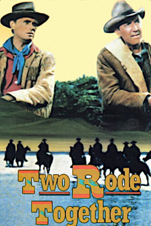 Two Rode Together (1961) poster