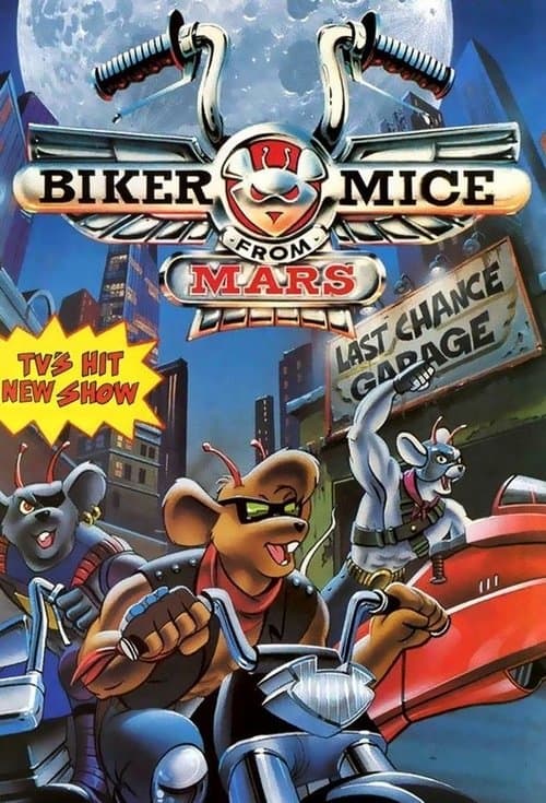 Biker Mice from Mars (1993) poster