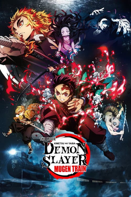 Demon Slayer -Kimetsu no Yaiba- The Movie: Mugen Train (2020) poster