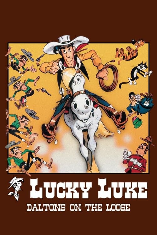 Lucky Luke: Daltons on the Loose (1983) poster