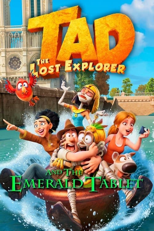 Tad the Lost Explorer and the Emerald Tablet (2022) poster