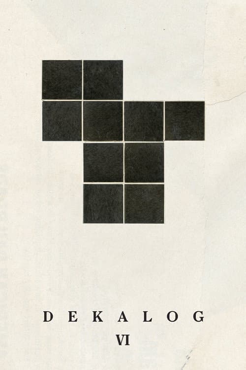 Decalogue VI (1989) poster