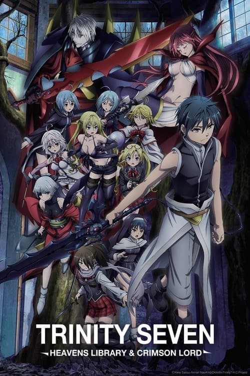 Trinity Seven: Heaven's Library & Crimson Lord (2019) poster