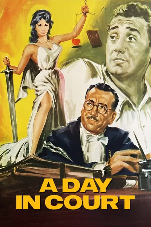 A Day in Court (1954) poster