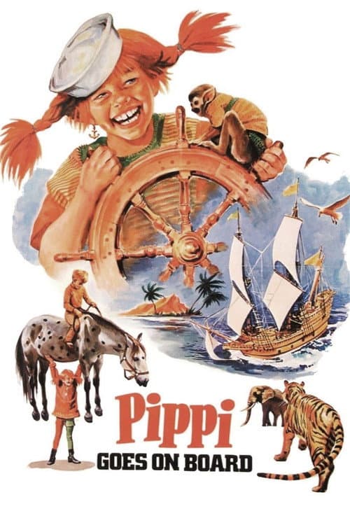Pippi Goes on Board (1969) poster
