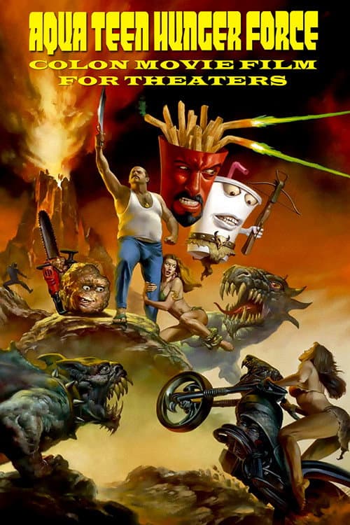 Aqua Teen Hunger Force Colon Movie Film for Theaters (2007) poster