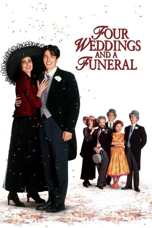 Four Weddings and a Funeral (1994) poster