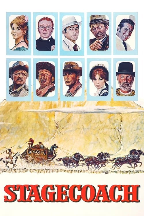 Stagecoach (1966) poster