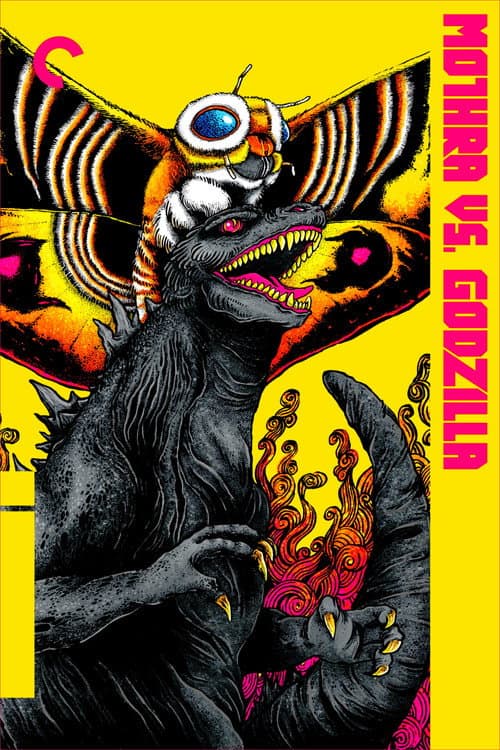 Mothra vs. Godzilla (1964) poster