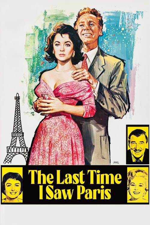 The Last Time I Saw Paris (1954) poster